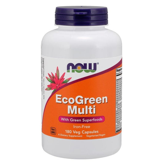 Green Multi, Iron Free - 180 vcaps