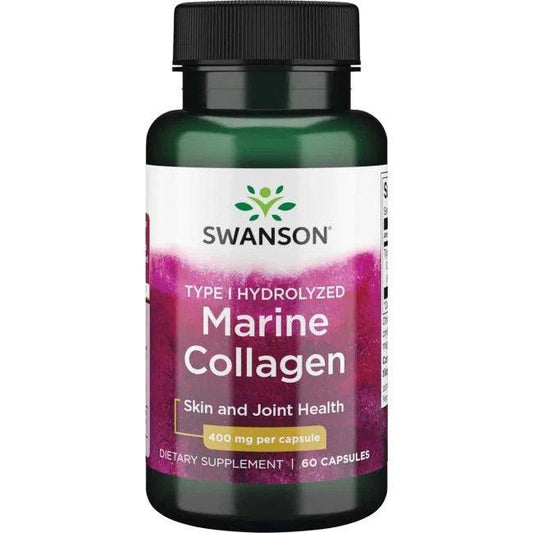 Type I Hydrolyzed Marine Collagen - 60 caps