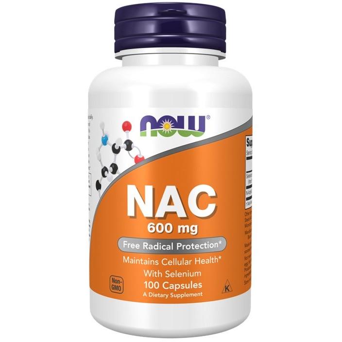 NAC with Selenium, 600mg - 100 caps