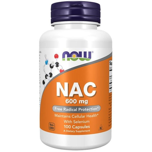 NAC with Selenium, 600mg - 100 caps